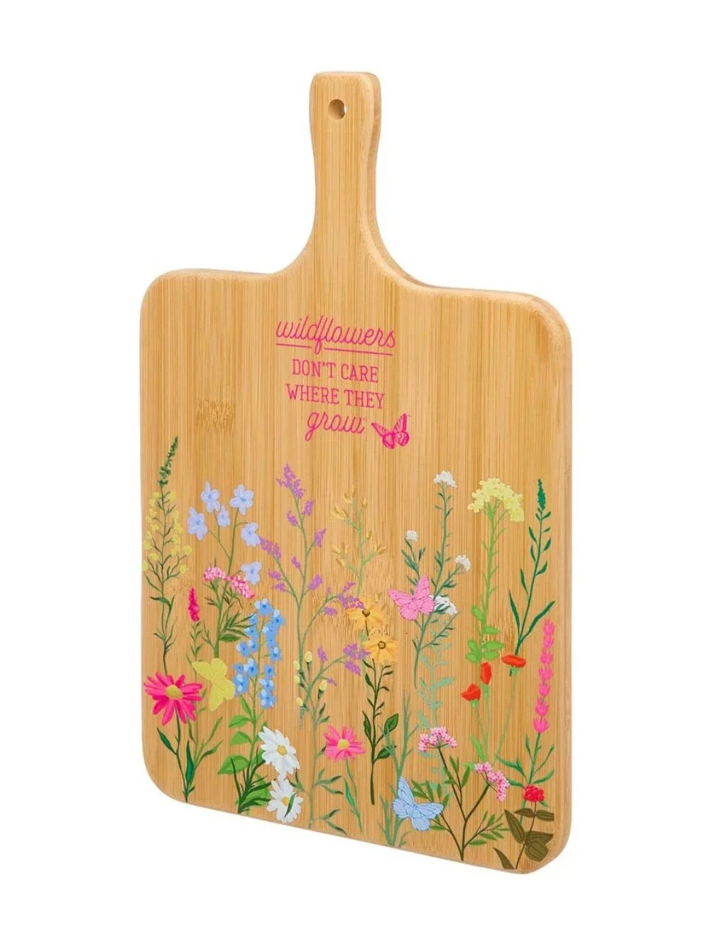 Dolly Parton Wood Cutting Board 'Wildflowers Don't Care Where They Grow'